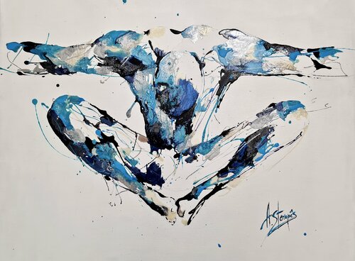 SPIRITUS di Amandyne Steropes, Pittura in vendita su Singulart