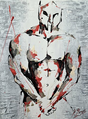 LE SPARTIATE di Amandyne Steropes, Pittura in vendita su Singulart