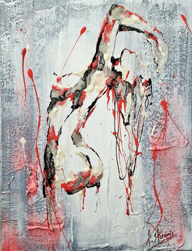 Elegantia di Amandyne Steropes, Pittura in vendita su Singulart