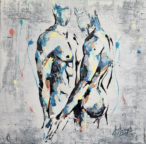 RAINBOW di Amandyne Steropes, Pittura in vendita su Singulart