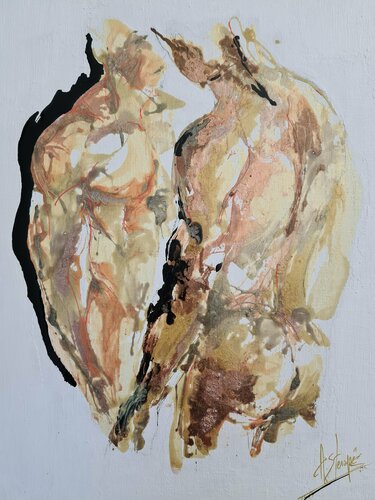 L’âme sacré di Amandyne Steropes, Pittura in vendita su Singulart