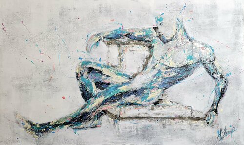 PALESTRUM van Amandyne Steropes, Schilderij te koop op Singulart