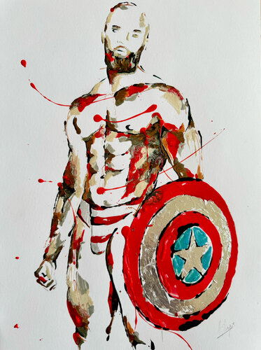 Le Protecteur Universel by Amandyne Steropes, Work on Paper for Sale on Singulart