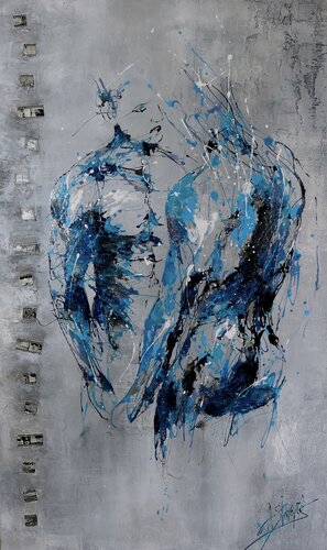 La Porte de l’Ãme van Amandyne Steropes, Schilderij te koop op Singulart