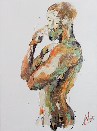 La Force Tranquille van Amandyne Steropes, Schilderij te koop op Singulart