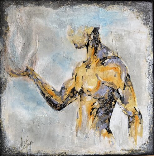L’Insuffleur de Vie de Amandyne Steropes, Pintura a la venta en Singulart