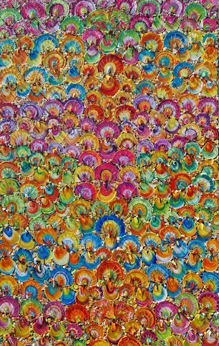 Samba Samba minha gente! van Christine Drummond, Schilderij te koop op Singulart