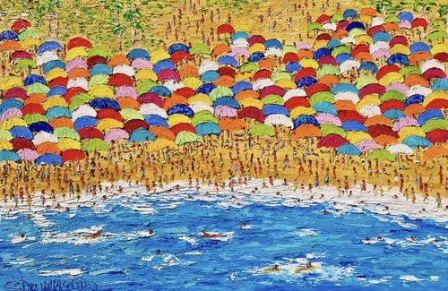 Verão Carioca von Christine Drummond, Malerei kaufen auf Singulart