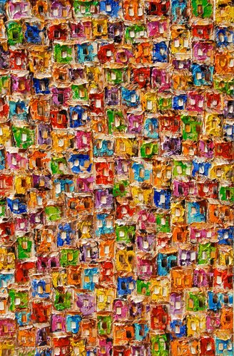 Colorido da Favela von Christine Drummond, Malerei kaufen auf Singulart