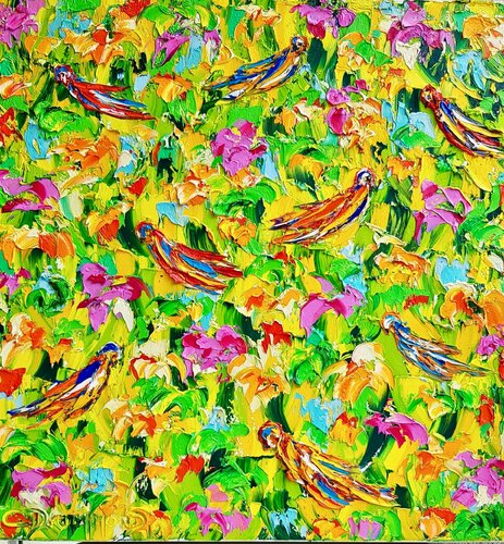 Revoada da Alegria de Christine Drummond, Pintura a la venta en Singulart