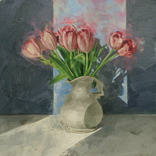 Tulips 2 by Peter Holt, Painting for Sale on Singulart