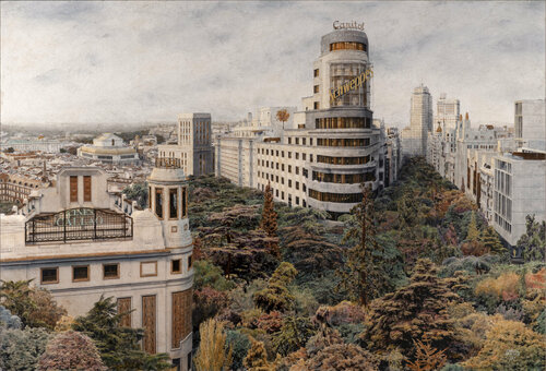 La Ciudad Descubierta di Carlos Arriaga, Pittura in vendita su Singulart