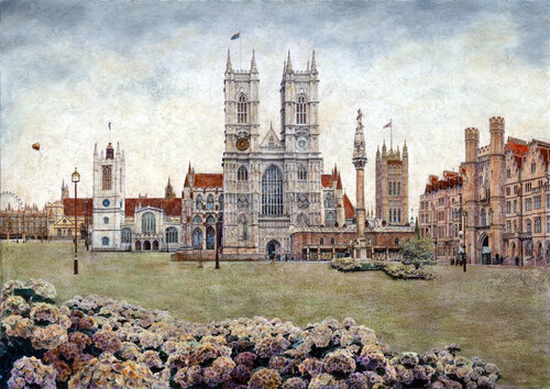 The Sanctuary's Meadow. Westminster Abbey. London Carlos Arriaga