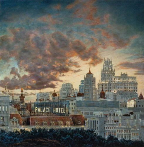 Palace Hotel Forever di Carlos Arriaga, Pittura in vendita su Singulart