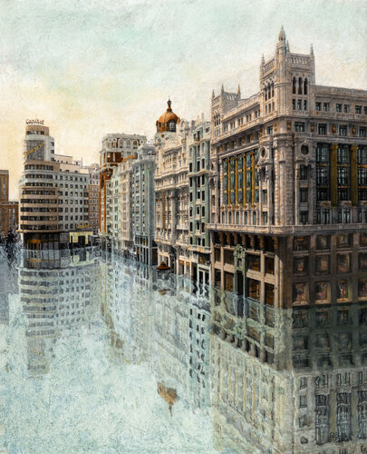 La Gran Ría # 2. Madrid. von Carlos Arriaga, Malerei kaufen auf Singulart