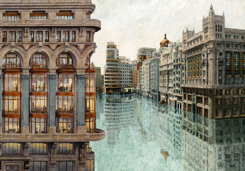 La Gran Ría # 4 di Carlos Arriaga, Pittura in vendita su Singulart