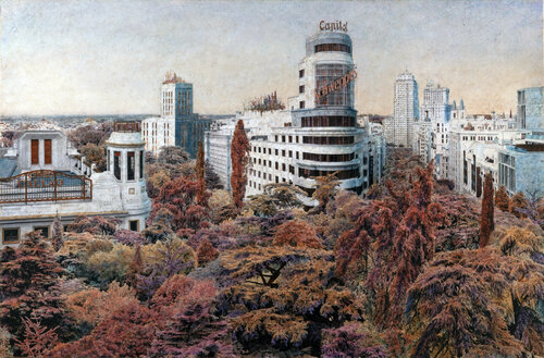 Callao en Madrid # 2 di Carlos Arriaga, Pittura in vendita su Singulart