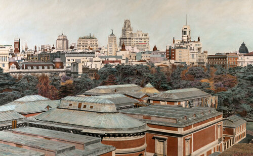 Las Cubiertas del Prado. Madrid von Carlos Arriaga, Malerei kaufen auf Singulart