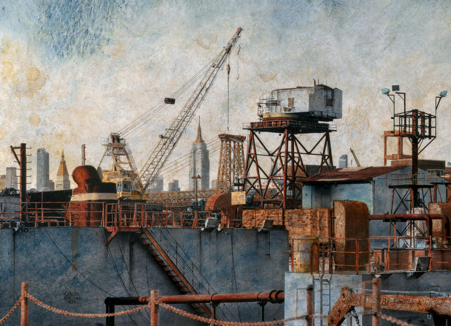 Brooklyn Navy Yard # 3.  New York. Carlos Arriaga