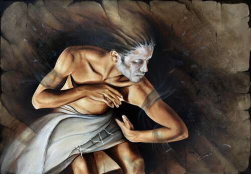 Engramme de Michel Giliberti, Pintura a la venta en Singulart