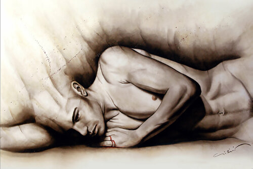 Naissance de Michel Giliberti, Pintura a la venta en Singulart