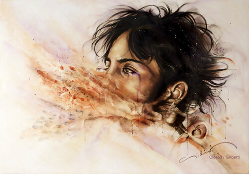 Closed I de Michel Giliberti, Pintura a la venta en Singulart