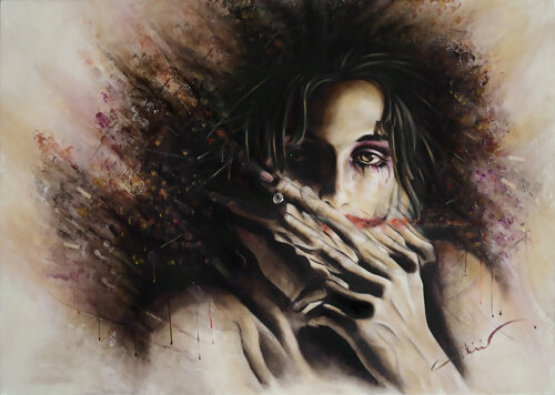 Closed VI de Michel Giliberti, Pintura a la venta en Singulart