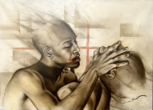 Amours Nomades de Michel Giliberti, Pintura a la venta en Singulart