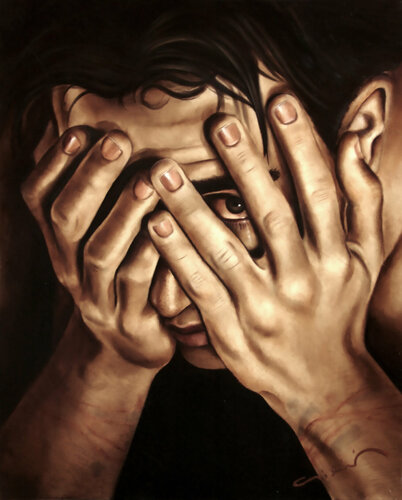 Ecce homo par Michel Giliberti, Peinture en vente sur Singulart