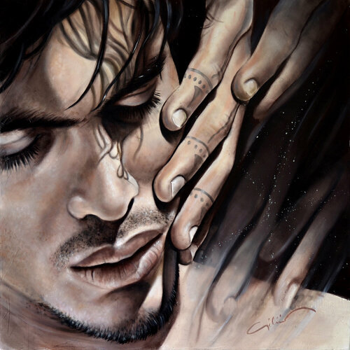 Ink Hand II de Michel Giliberti, Pintura a la venta en Singulart
