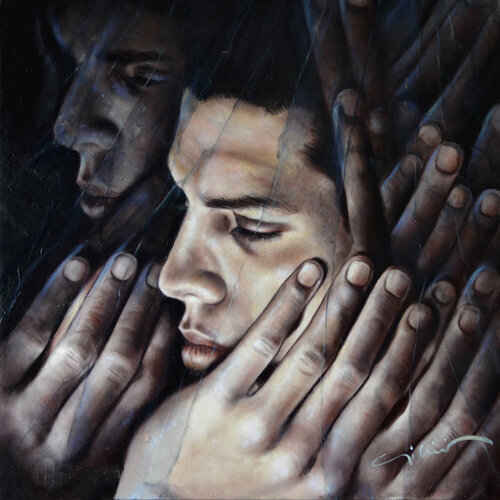 Invading I de Michel Giliberti, Pintura a la venta en Singulart