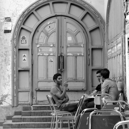 Café Kairouan de Michel Giliberti, Fotografía a la venta en Singulart
