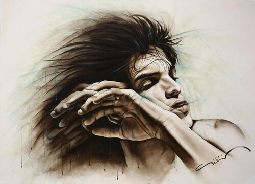 Closed VII de Michel Giliberti, Pintura a la venta en Singulart