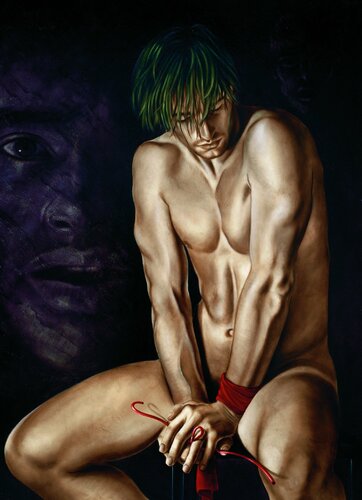 Le foulard de Michel Giliberti, Pintura a la venta en Singulart