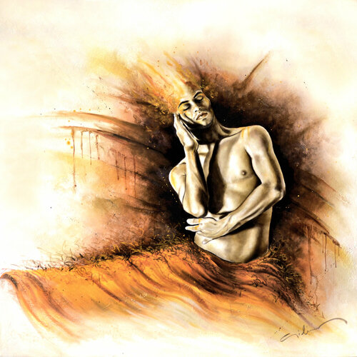 Corps et graphie II de Michel Giliberti, Pintura a la venta en Singulart