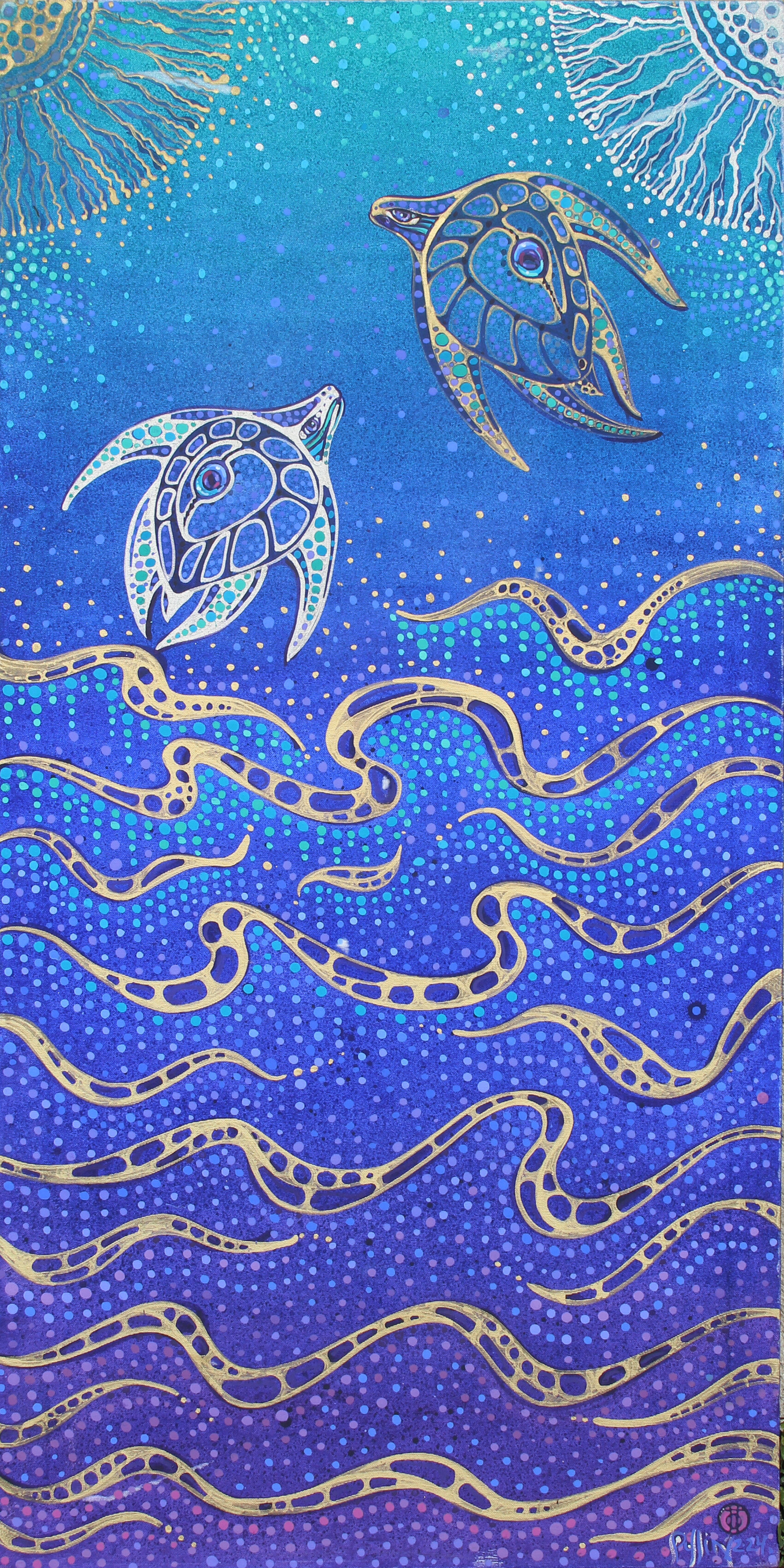 Sujet Tortues Peintures