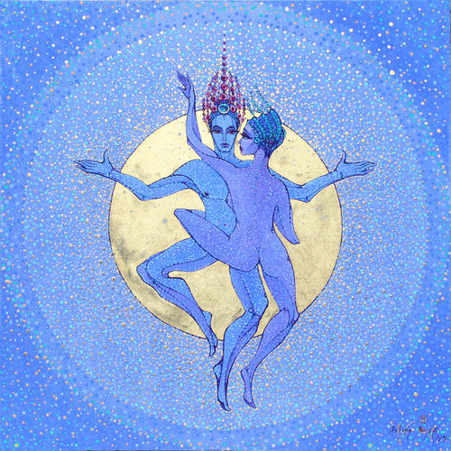 Shiva e Shakti van Polina Ogiy, Schilderij te koop op Singulart