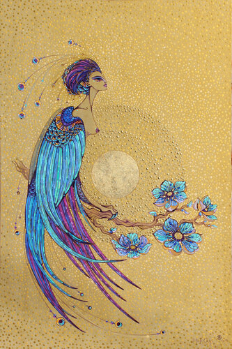 Fenice by Polina Ogiy, Painting for Sale on Singulart
