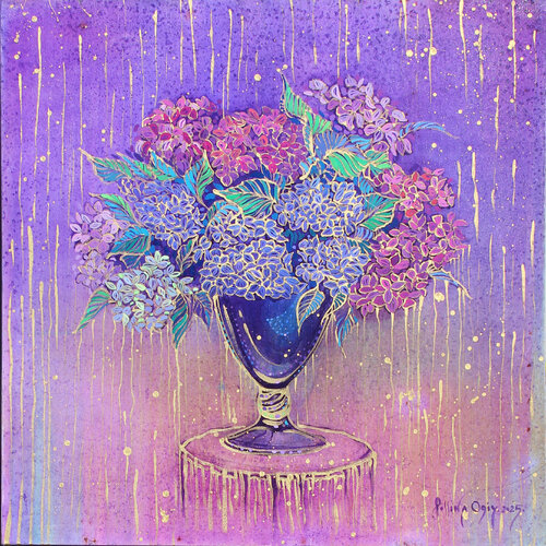Ortensia di Polina Ogiy, Pittura in vendita su Singulart