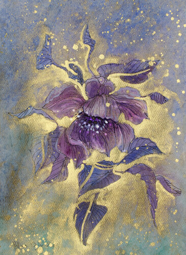 PEONIES 1 van Polina Ogiy, Schilderij te koop op Singulart