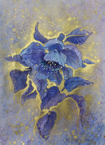 PEONIES 12 van Polina Ogiy, Schilderij te koop op Singulart