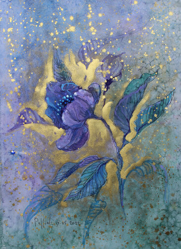 PEONIES 14 von Polina Ogiy, Malerei kaufen auf Singulart