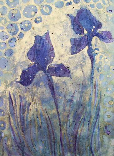 IRIS 3 van Polina Ogiy, Schilderij te koop op Singulart