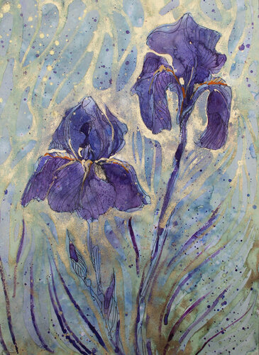 IRIS 4 von Polina Ogiy, Malerei kaufen auf Singulart
