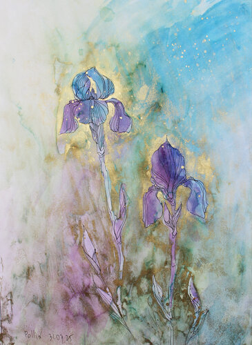 IRIS 5 di Polina Ogiy, Pittura in vendita su Singulart