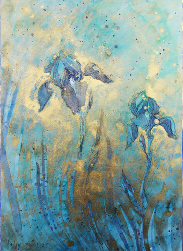 IRIS 12 di Polina Ogiy, Pittura in vendita su Singulart