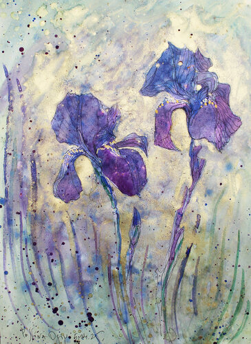 IRIS 14 von Polina Ogiy, Malerei kaufen auf Singulart