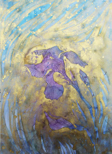 IRIS 15 van Polina Ogiy, Schilderij te koop op Singulart