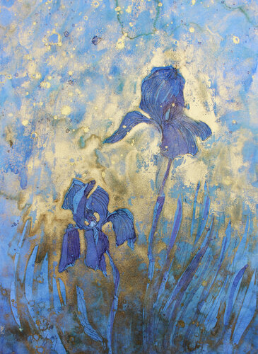 IRIS 16 van Polina Ogiy, Schilderij te koop op Singulart