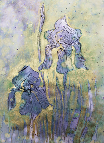 IRIS 23 von Polina Ogiy, Malerei kaufen auf Singulart